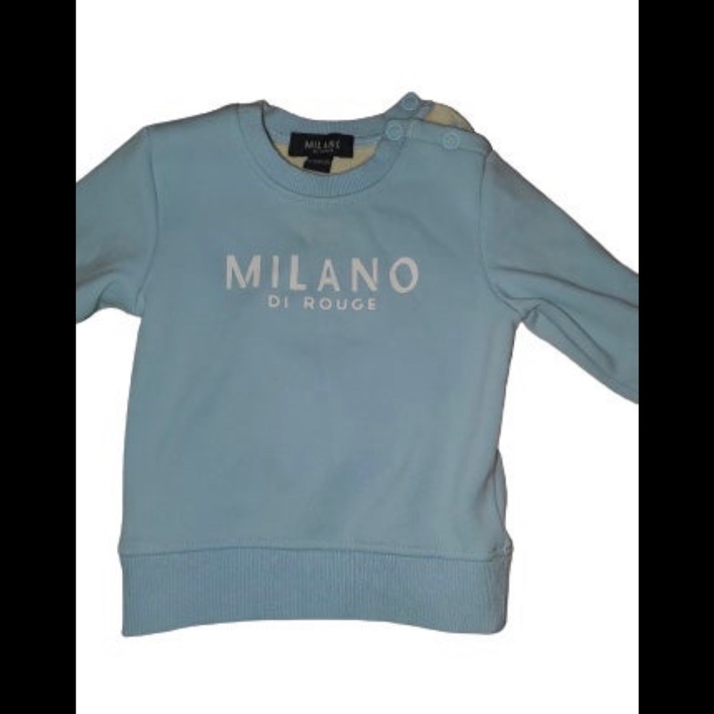 Blue Milano sweat suit